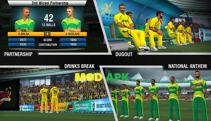 World Cricket Championship 2 MOD APK